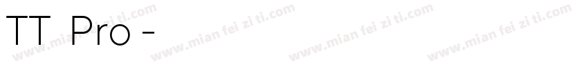 TT 规范 Pro 中字体转换